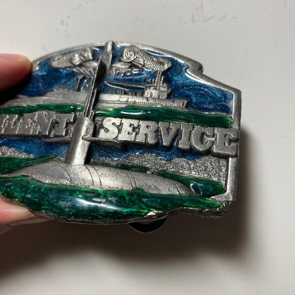 lot of 2 vintage 90s siskiyou belt buckle - Picture 11 of 16